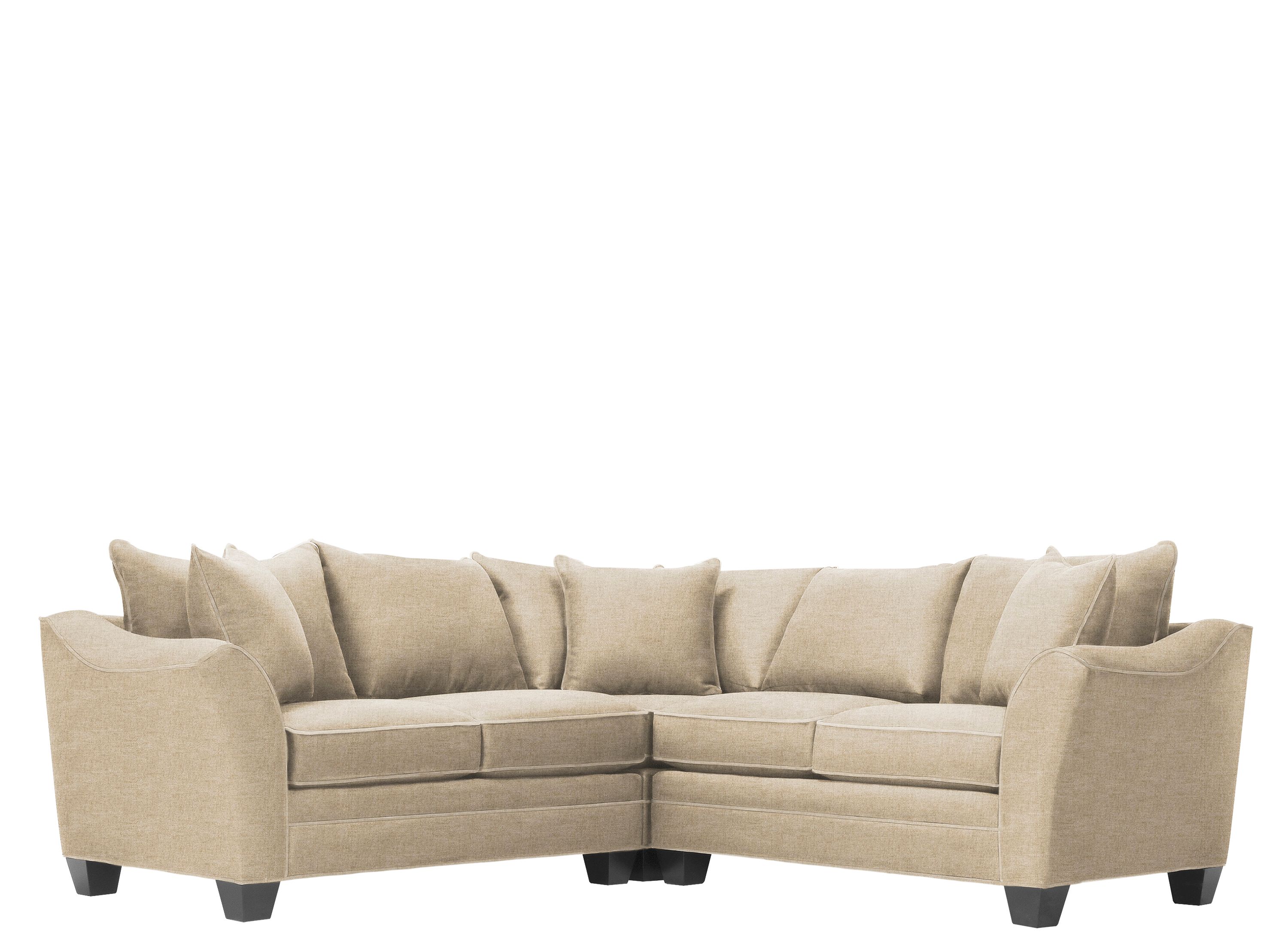 Foresthill Pc Symmetrical Loveseat Sectional Sofa Raymour Flanigan