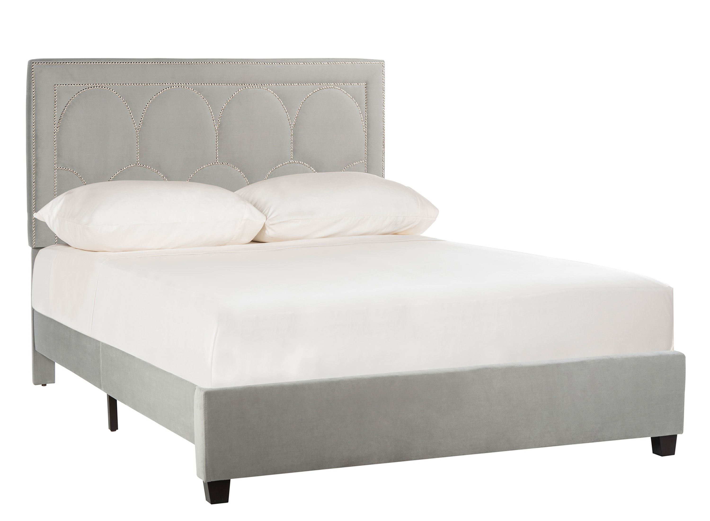 Solania Upholstered Queen Bed Raymour Flanigan Raymour Flanigan