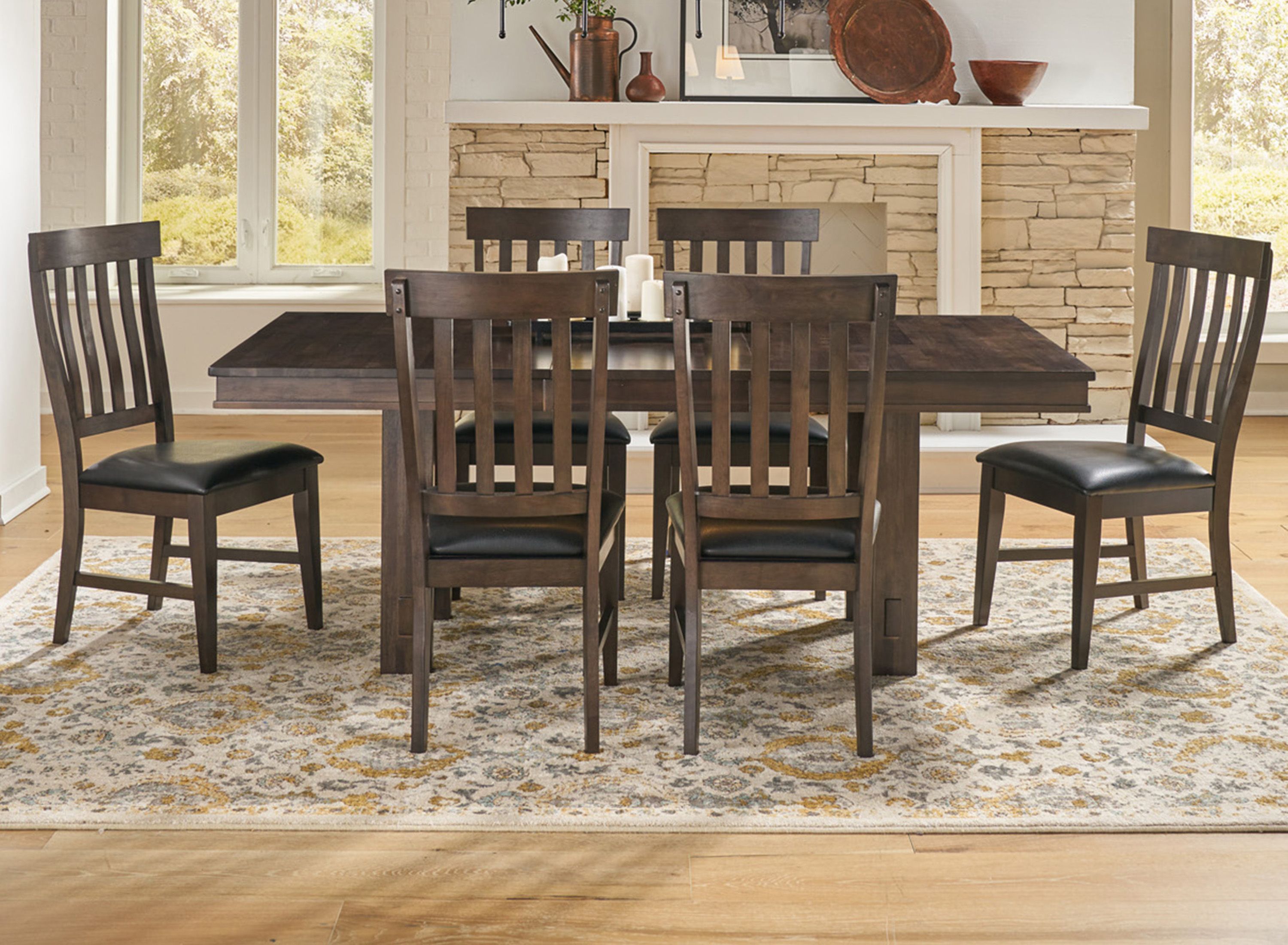 Raymour and flanigan 7 piece dining set hot sale