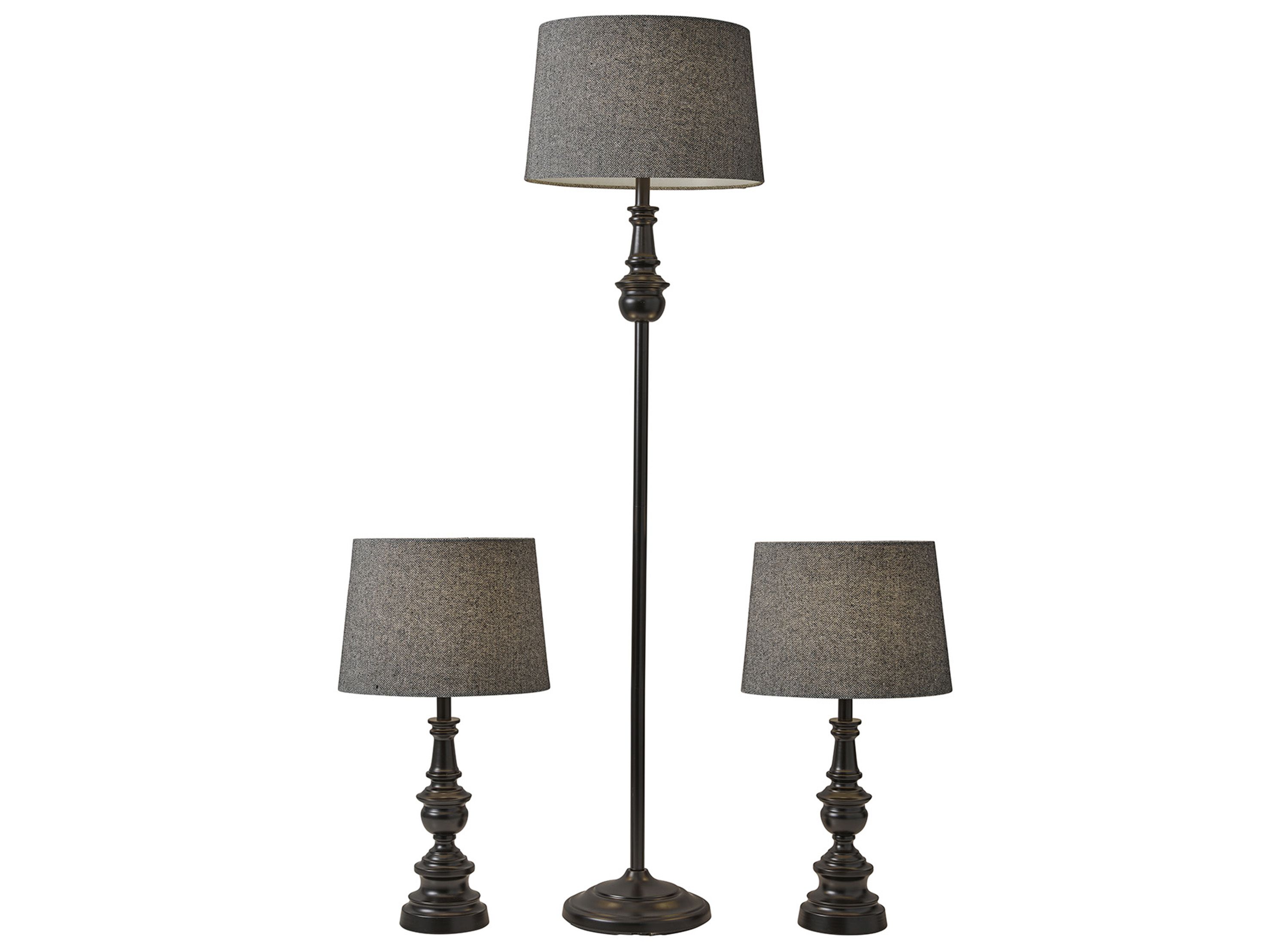 Chandler Floor and Table Lamp Set | Raymour &amp; Flanigan | Raymour &amp; Flanigan