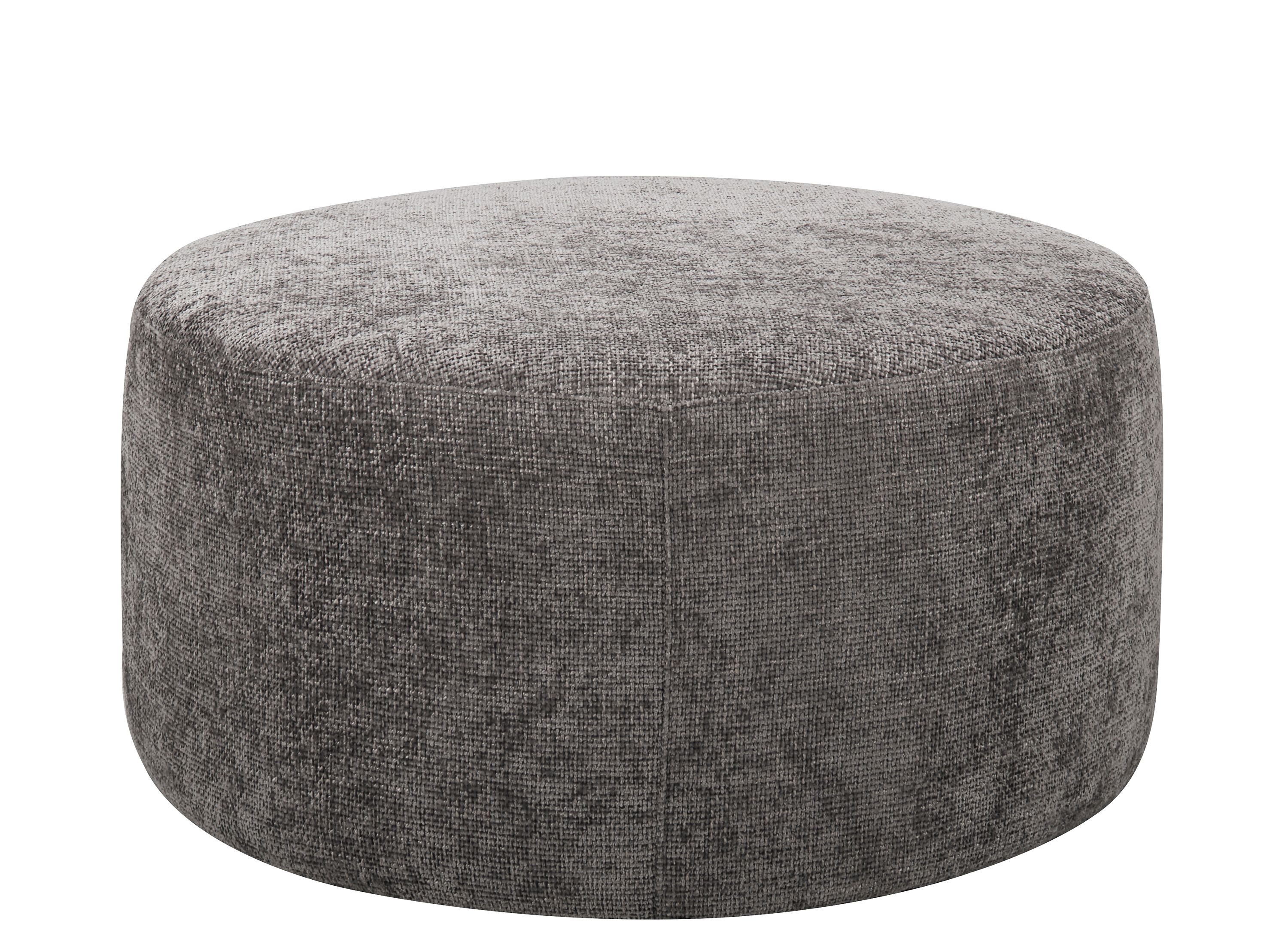 Round Cocktail Ottoman