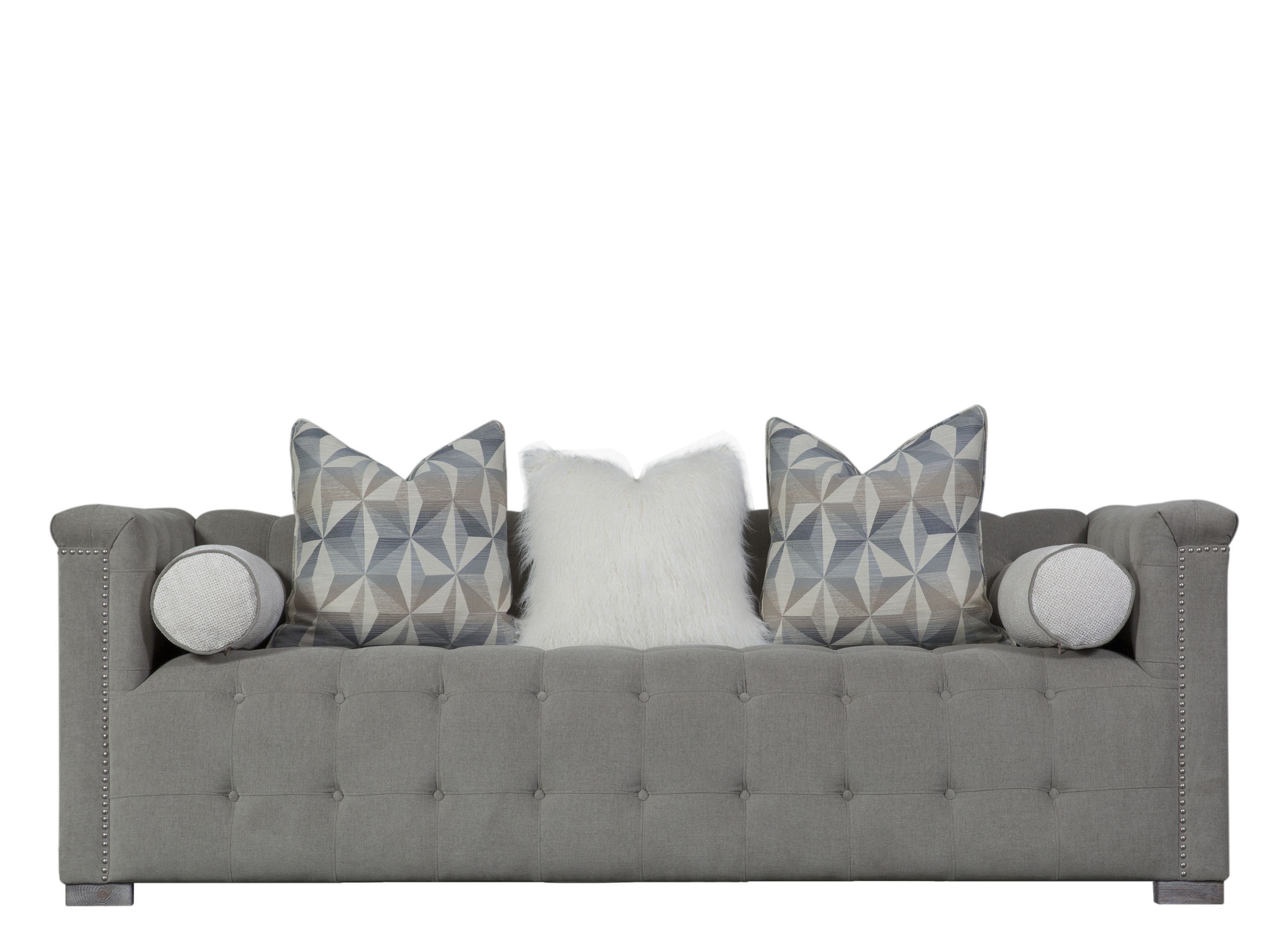 Raymour and flanigan on sale tufted sofa