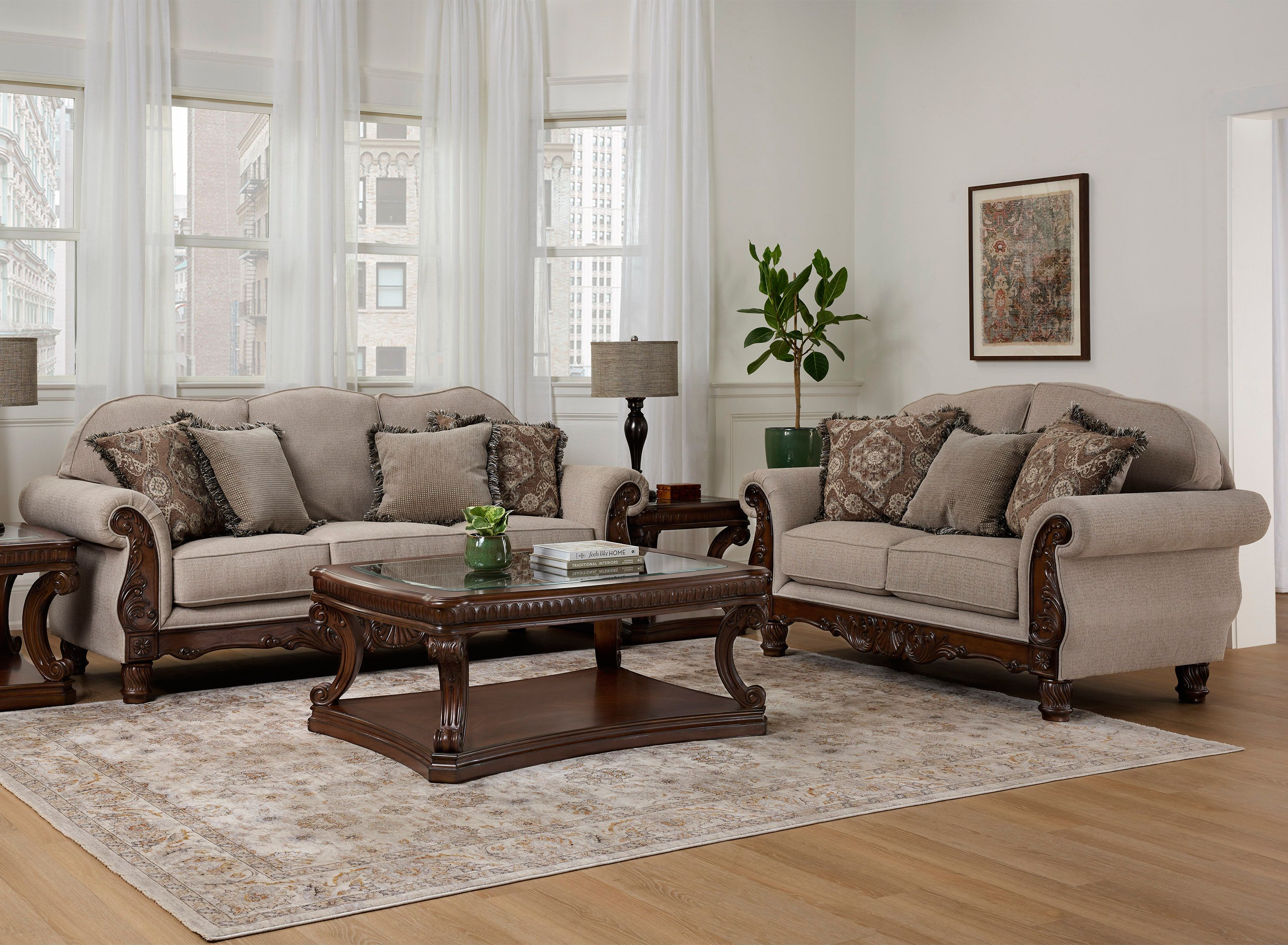 Palazzo Living Room Set Raymour & Flanigan