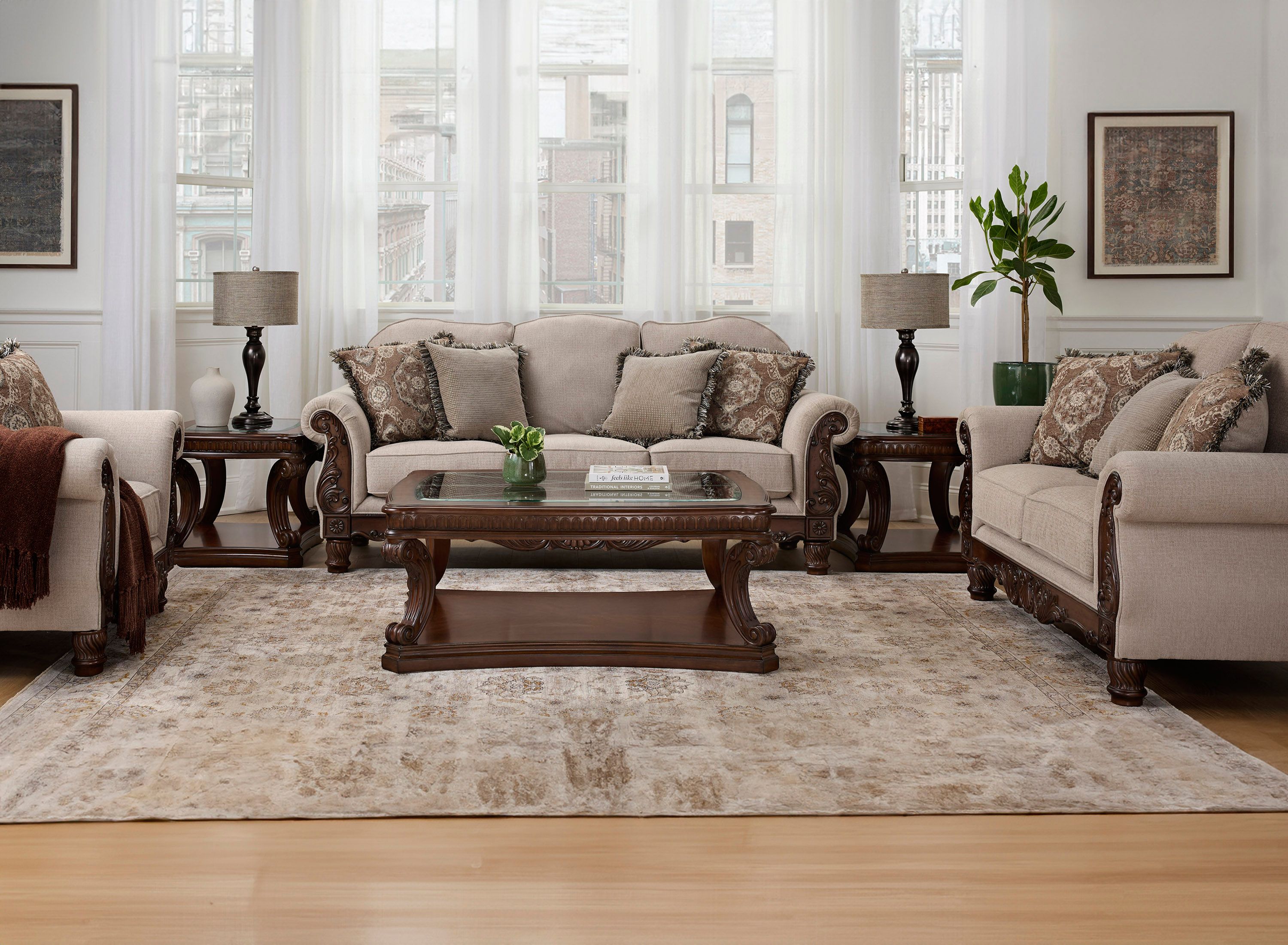 Palazzo Living Room Set | Raymour & Flanigan