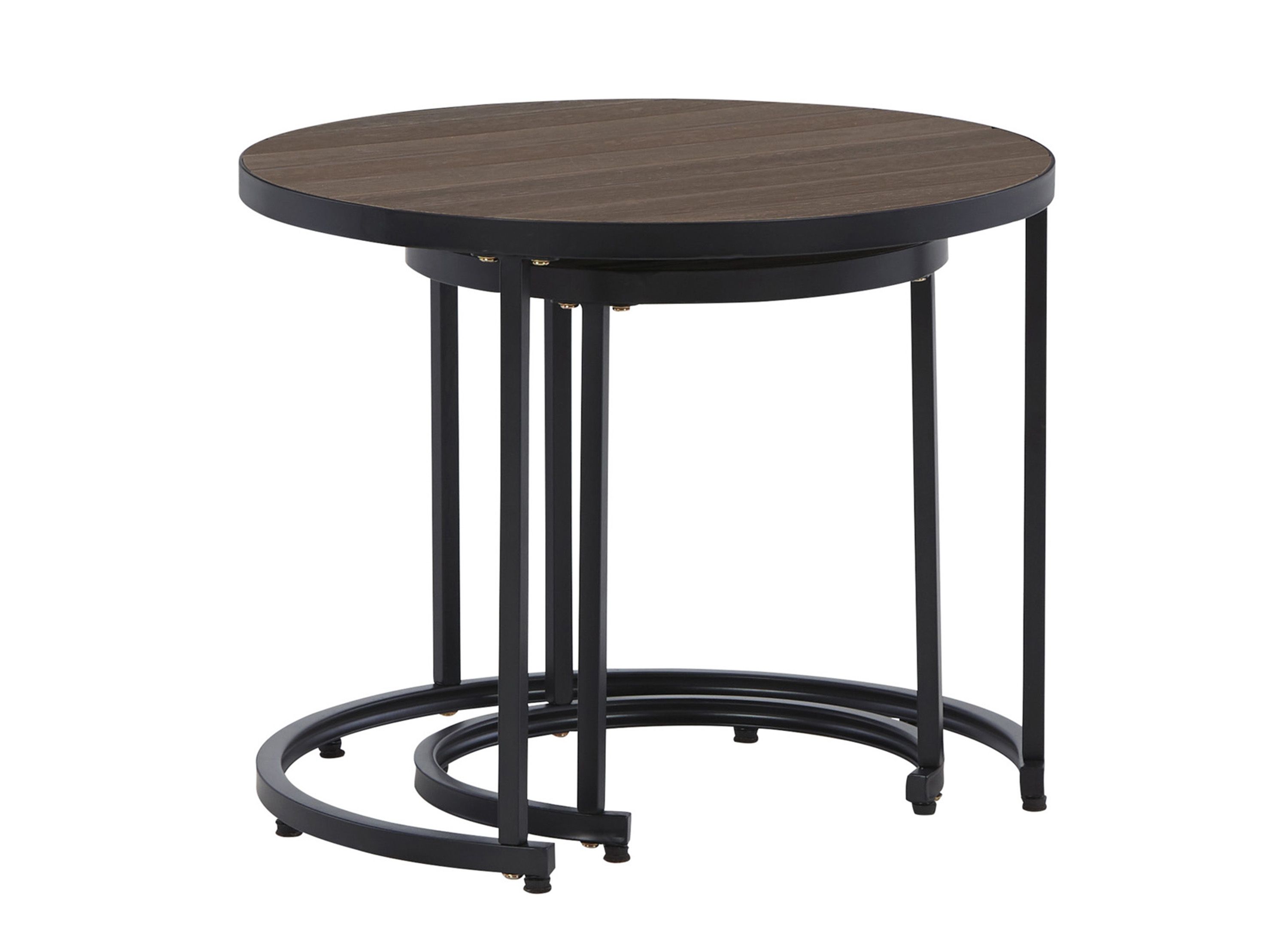 Ayla Outdoor Nesting End Tables Set of 2 Raymour & Flanigan