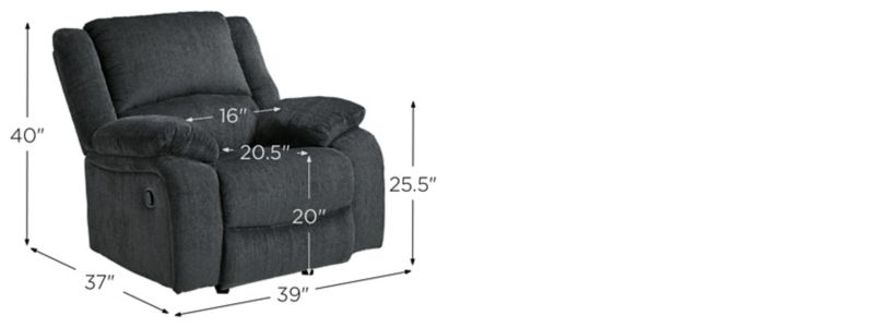 Draycoll Rocker Recliner Dimensions