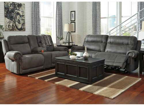 Raymour and flanigan reclining deals sofa and loveseat