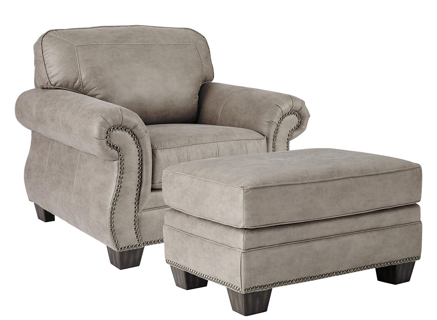 Olsberg Chair and Ottoman Raymour & Flanigan