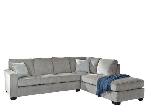 Raymour and flanigan on sale gray sectional