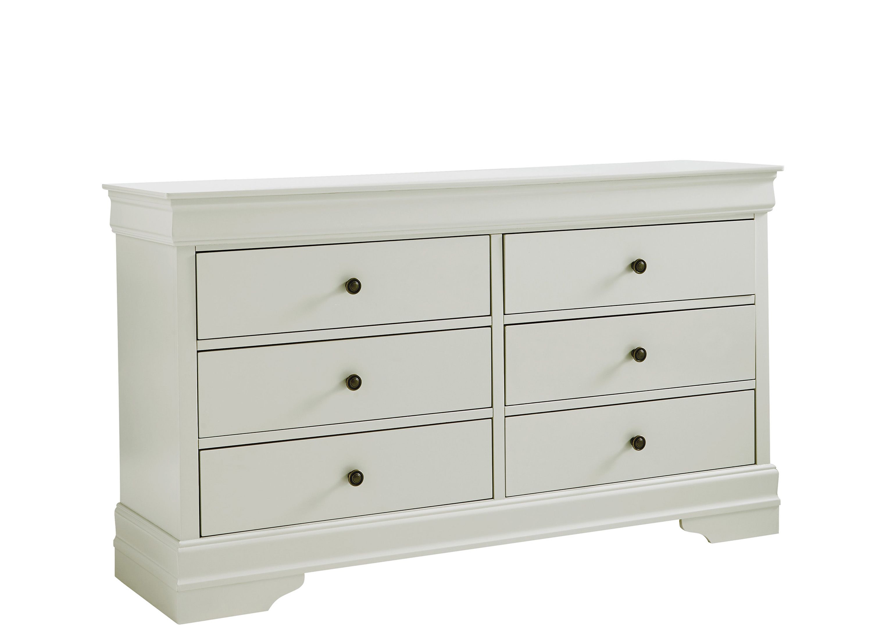 Jorstad Bedroom Dresser - Gray | Raymour & Flanigan