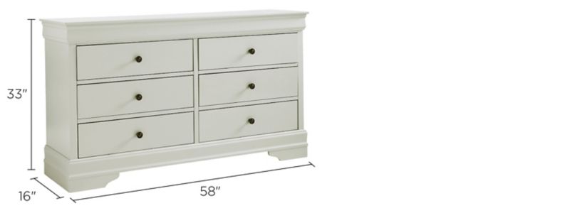 Jorstad Bedroom Dresser Dimensions