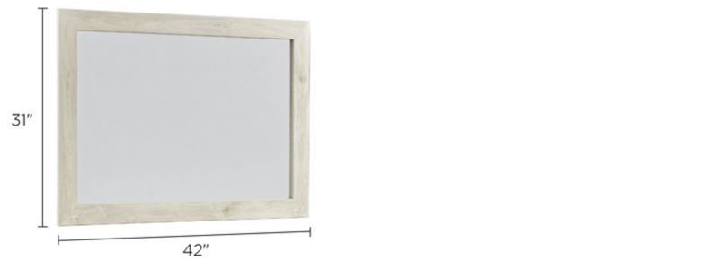 Luna Bedroom Dresser Mirror | Raymour & Flanigan