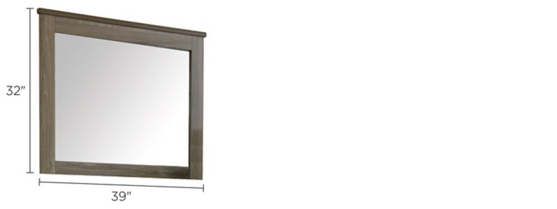 Buckley Bedroom Mirror | Raymour & Flanigan