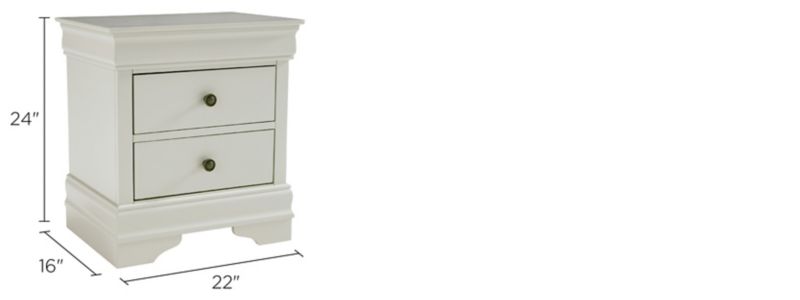 Jorstad Nightstand Dimensions