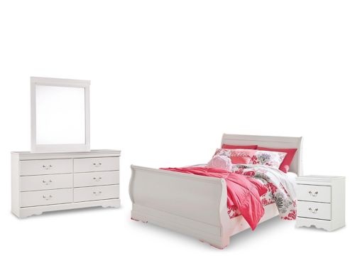 Anarasia 4-pc. Bedroom Set | Raymour & Flanigan