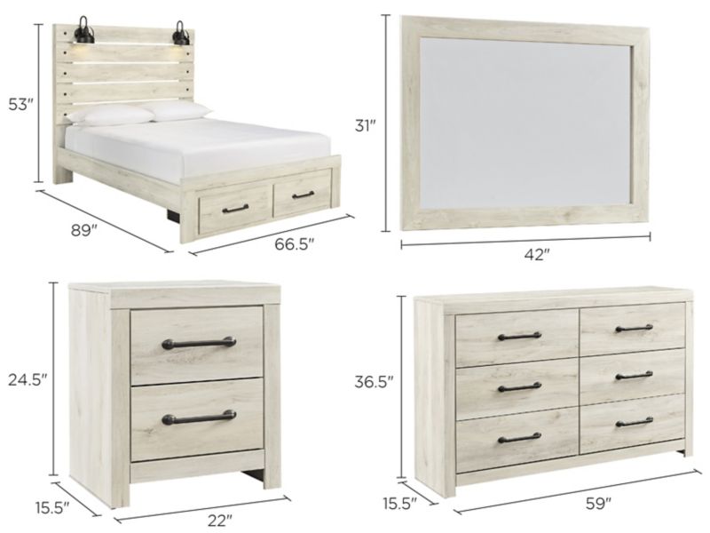 Luna 4 Pc Bedroom Set Raymour Flanigan