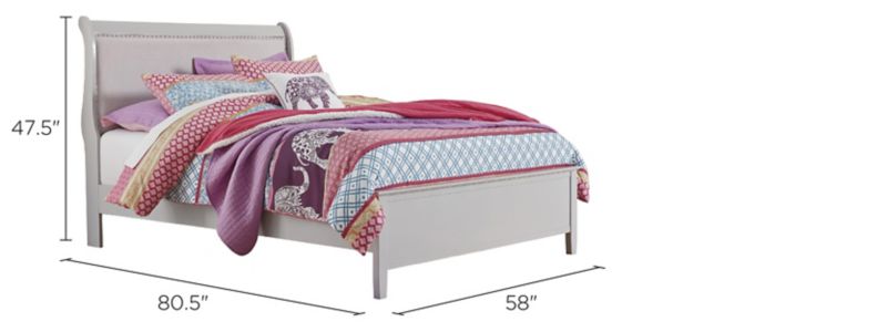 Jorstad twin sleigh clearance bed