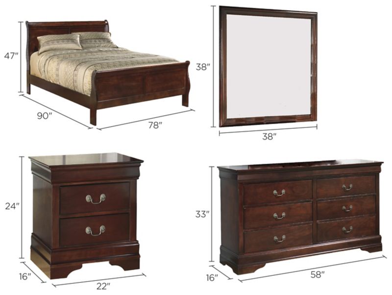 Webster 4-pc. Bedroom Set | Raymour & Flanigan