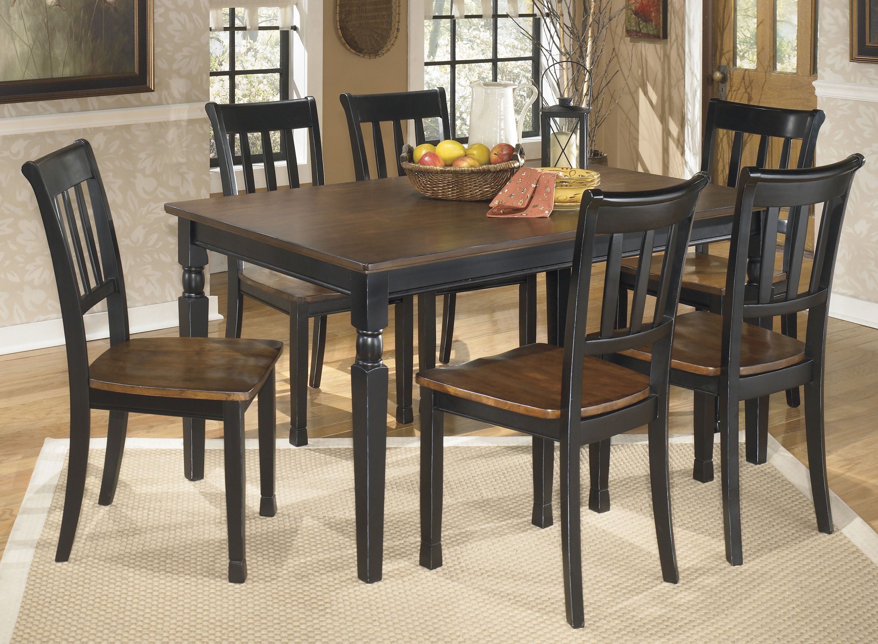 Owingsville 7-pc Dining Set | Raymour & Flanigan