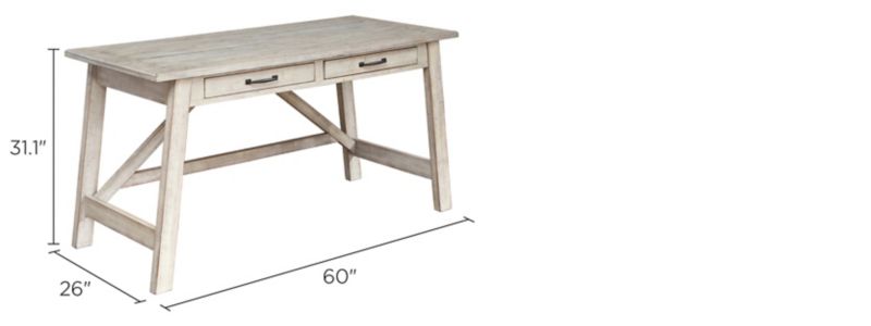 Carynhurst Writing Desk Dimensions