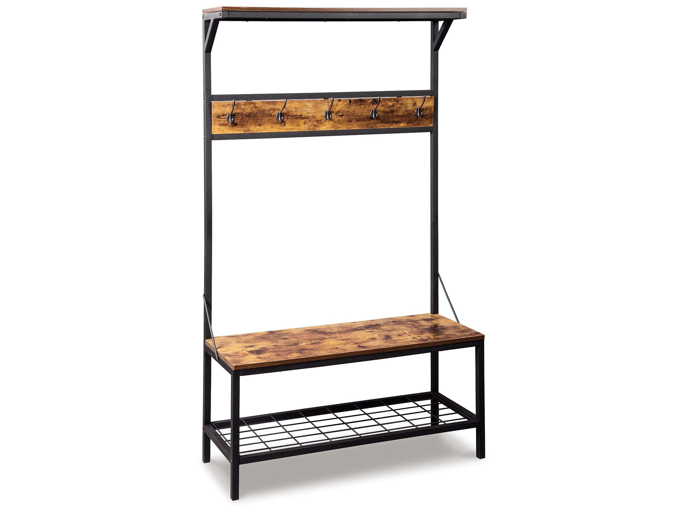 Bevinfield Hall Tree & Storage Bench Raymour & Flanigan