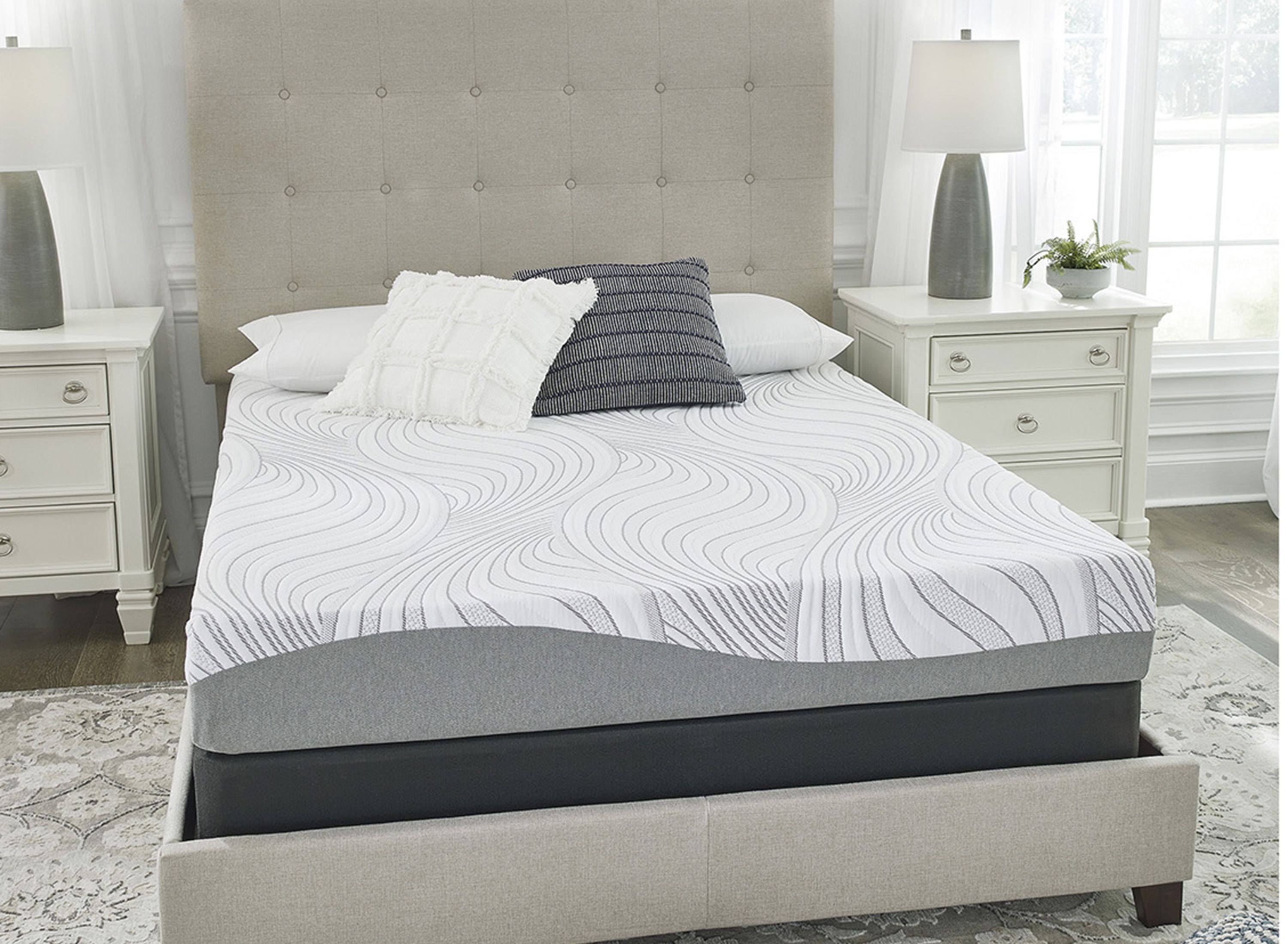 Ashley Sleep Essentials 8 Inch Firm Memory Foam Mattress Raymour & Flanigan