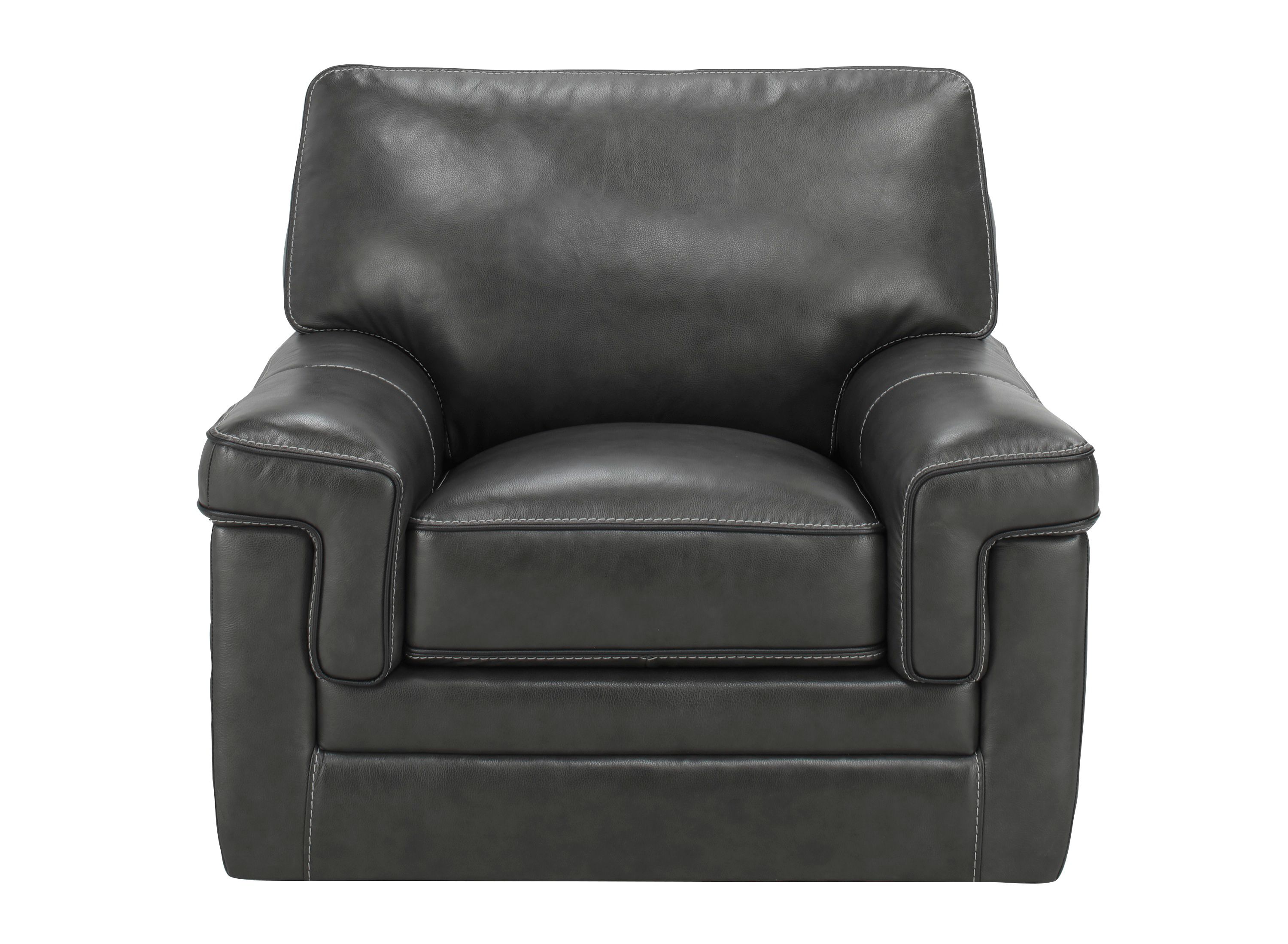 Colton Leather Swivel Chair