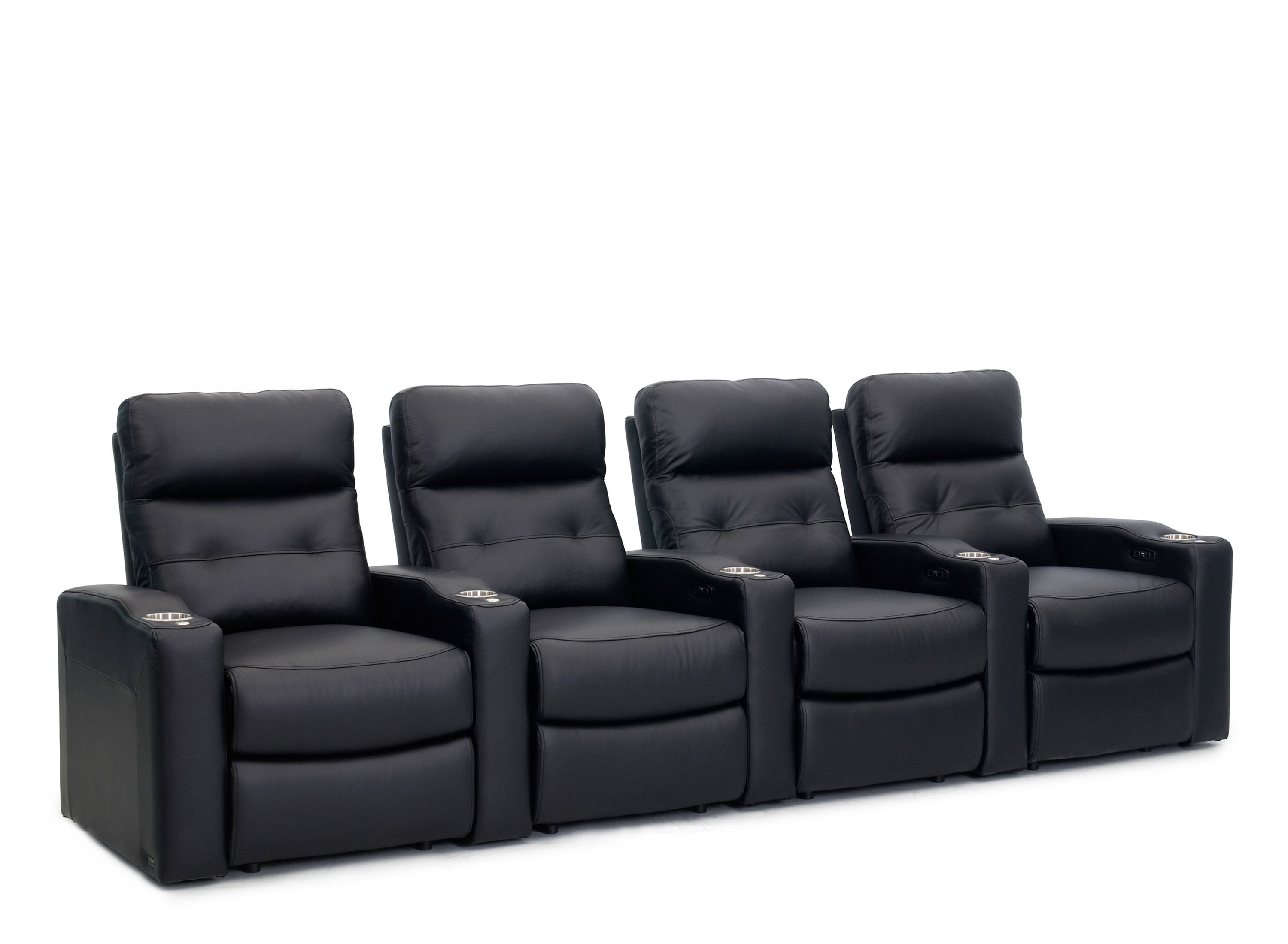 Century Leather 4-pc. Power-Reclining Sectional Sofa | Raymour & Flanigan