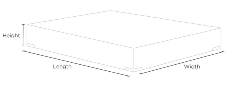 dimensions of a queen mattress and box spring