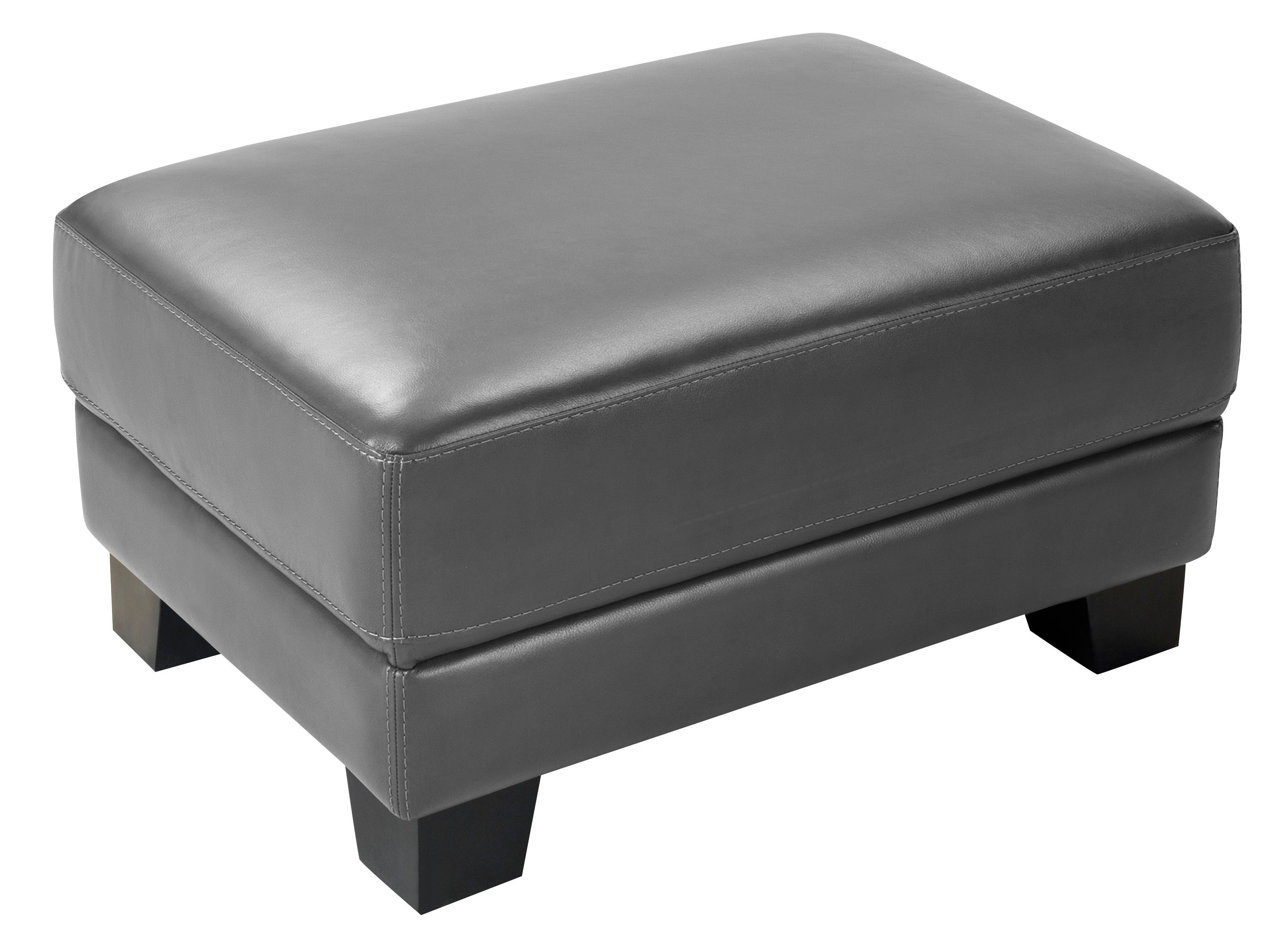 Benson Leather Ottoman Ottomans Raymour and Flanigan Furniture