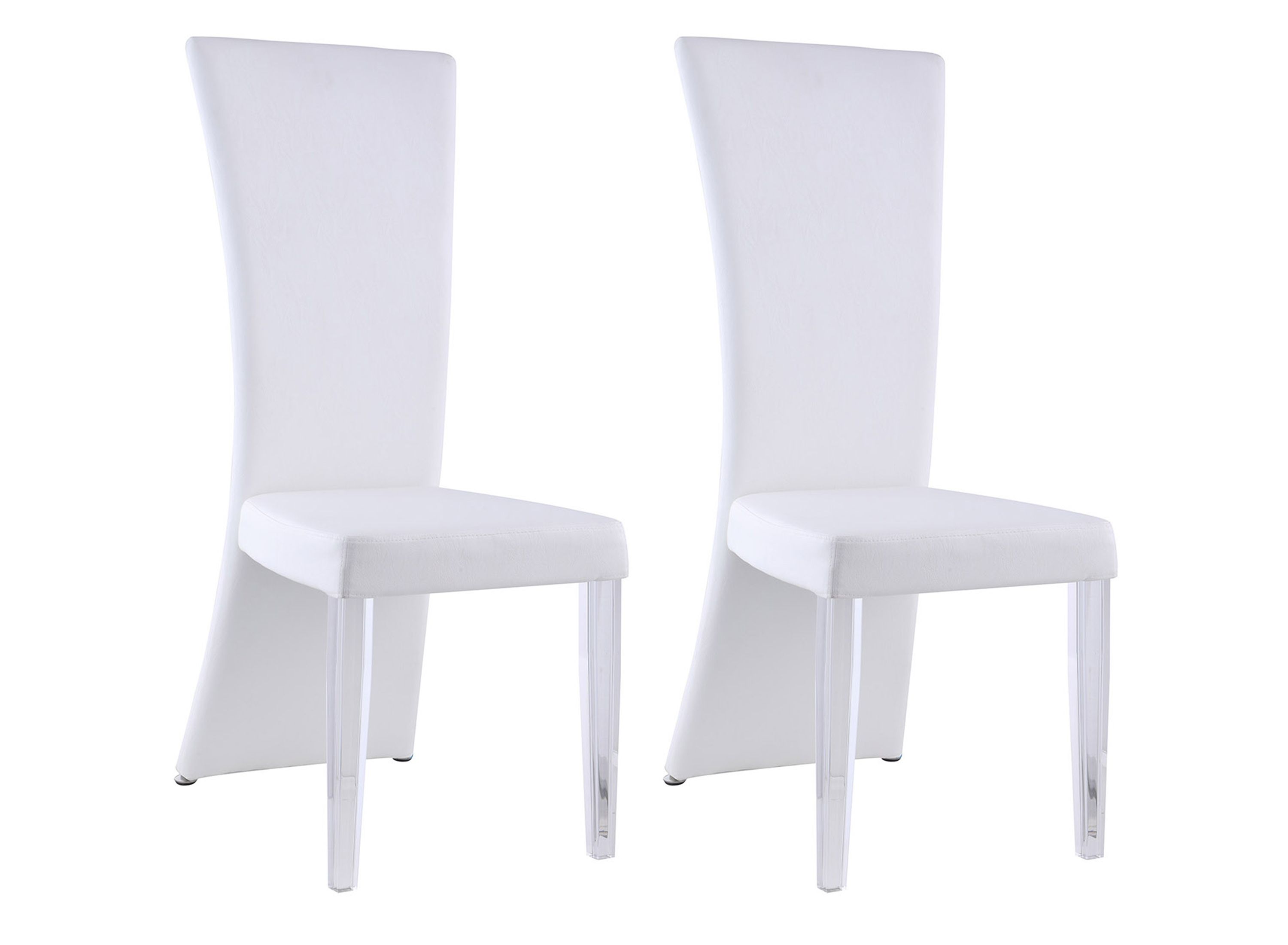 Siena set of online 2 dining chairs black