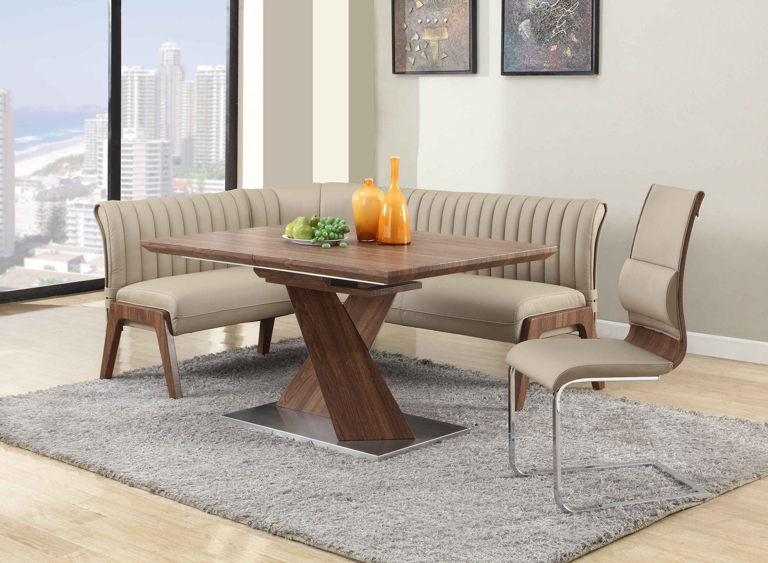 Corner nook table online set