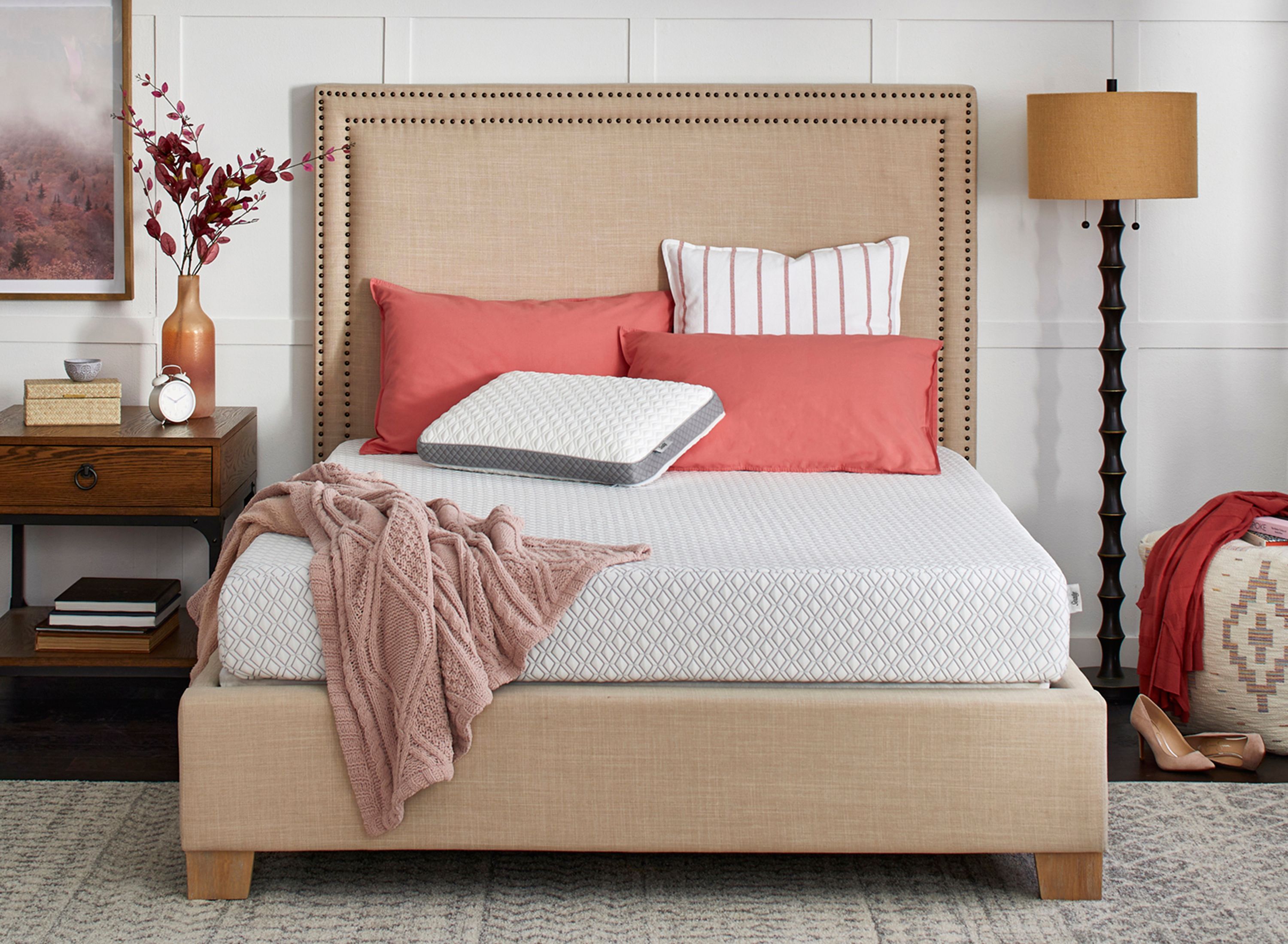 Sealy Cool + Clean 8" Medium Memory Foam Mattress Raymour & Flanigan