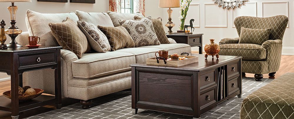 Claudella Transitional Living Room Collection | Design Tips & Ideas ...