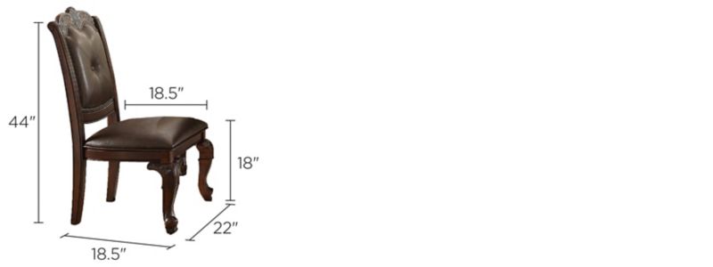 Madilynn Dining Chair Dimensions