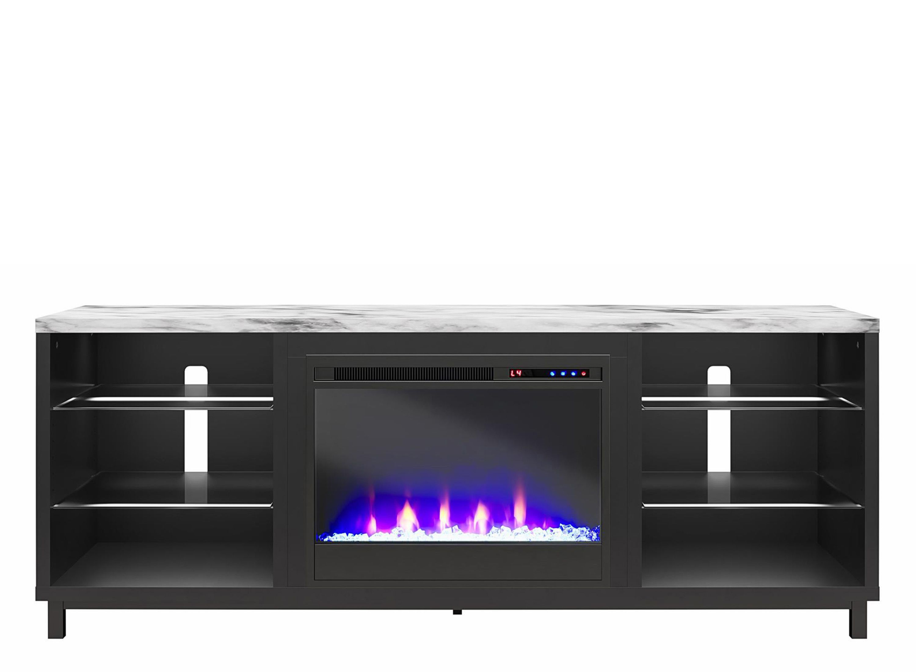 Westchester TV Console w/ Fireplace Raymour & Flanigan