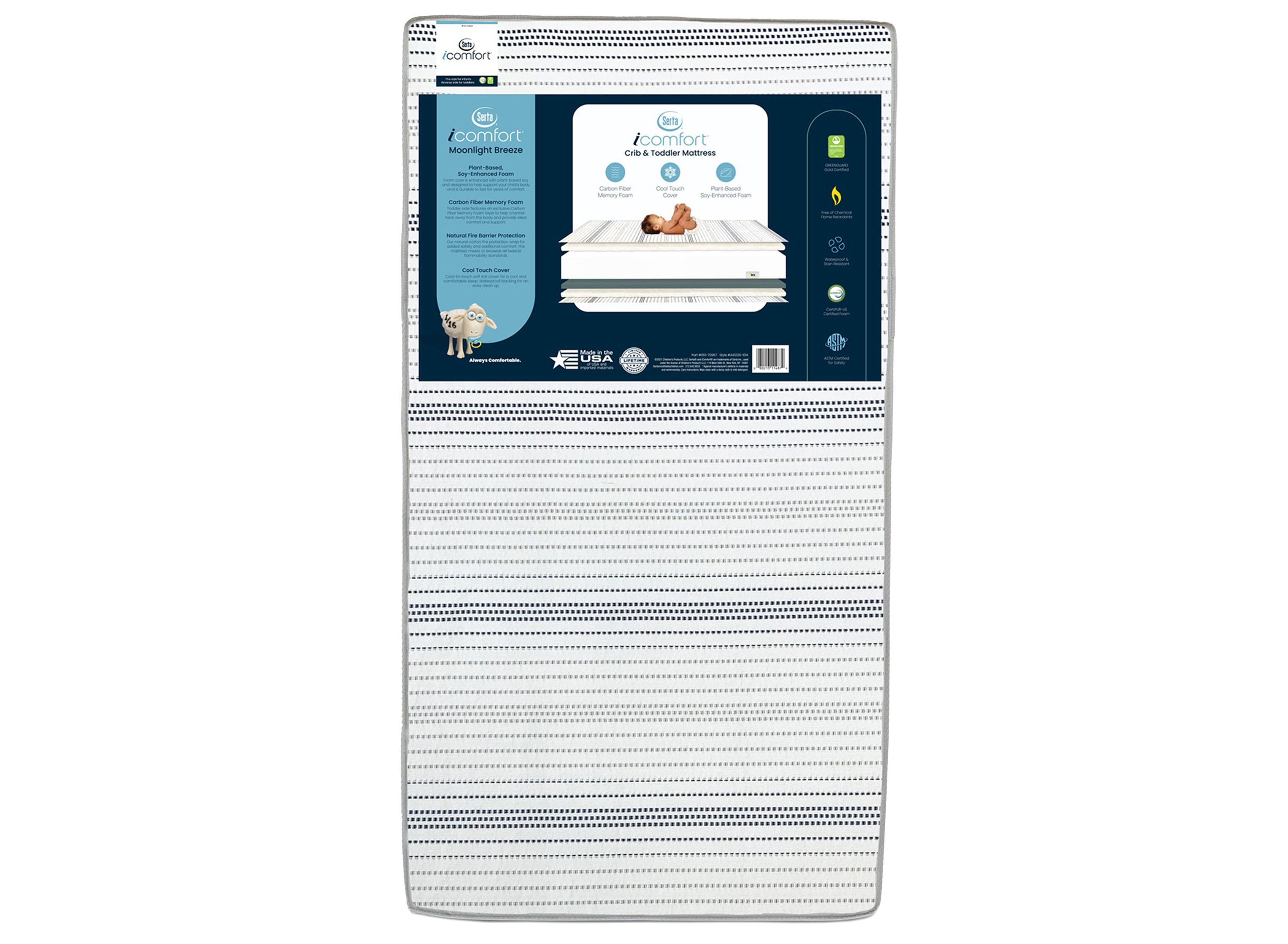 Serta icomfort hot sale toddler mattress