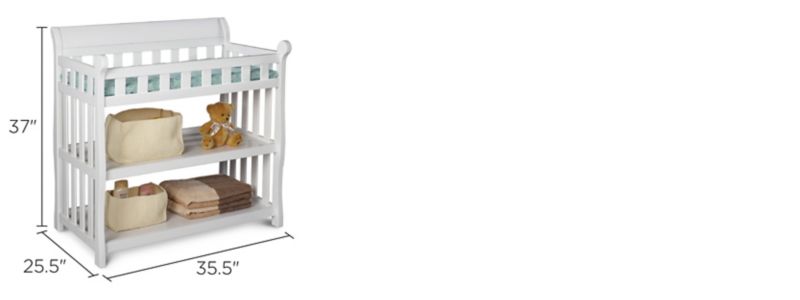 Eclipse Changing Table by Delta Children Dimensions