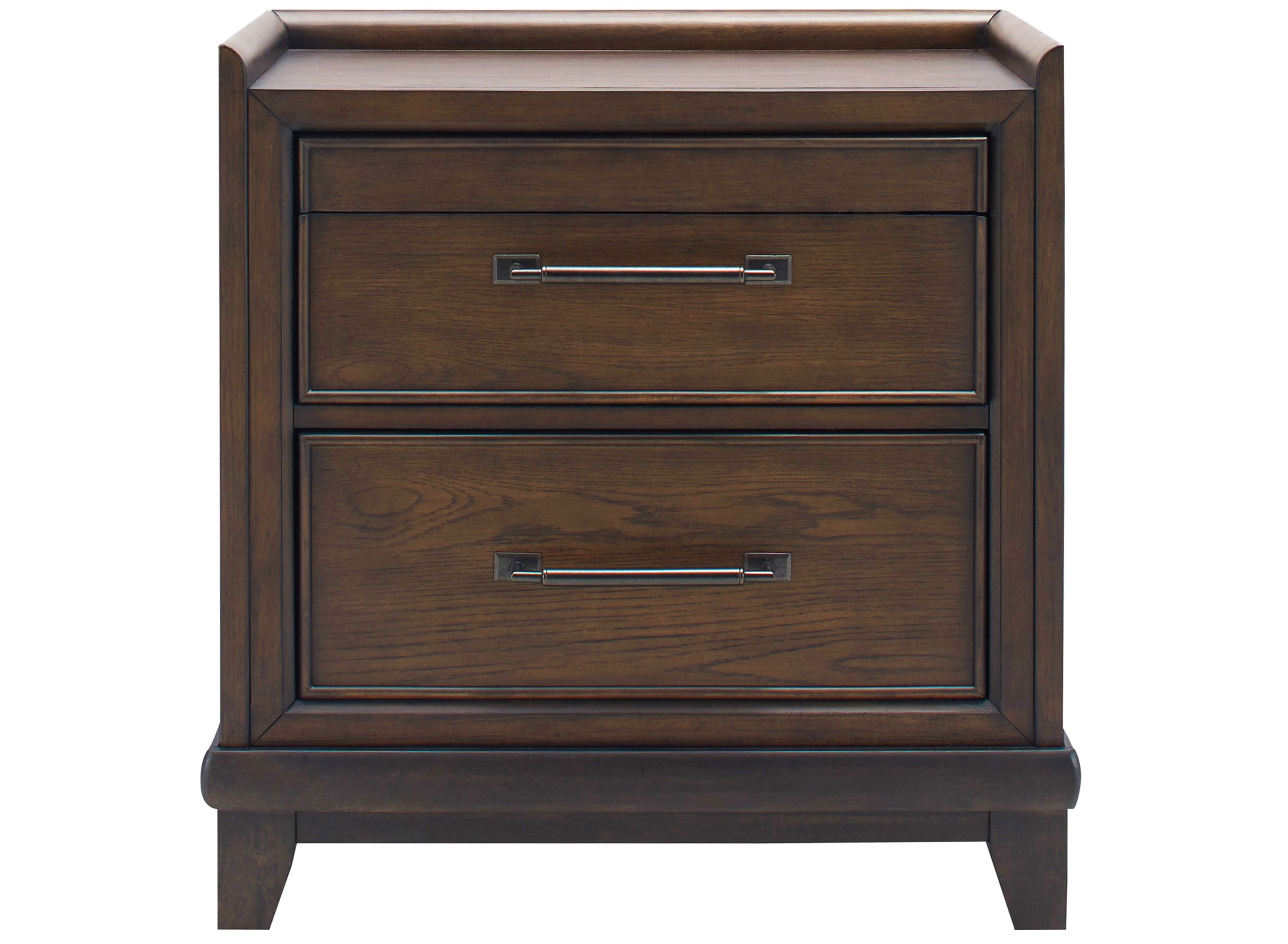 Prospect Park Nightstand w/ USB | Raymour & Flanigan