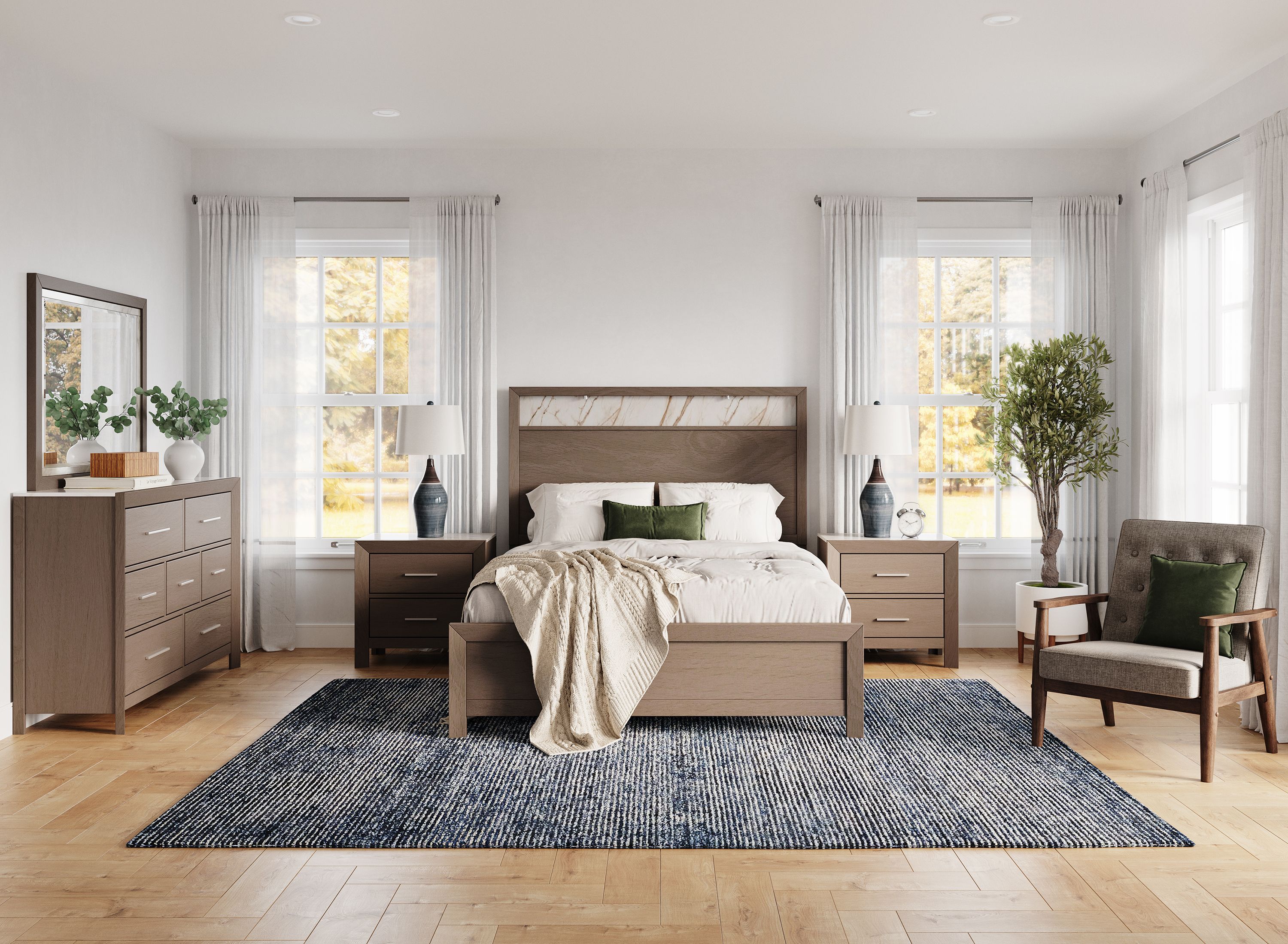 Armory 4-pc. Queen Bedroom Set | Raymour & Flanigan