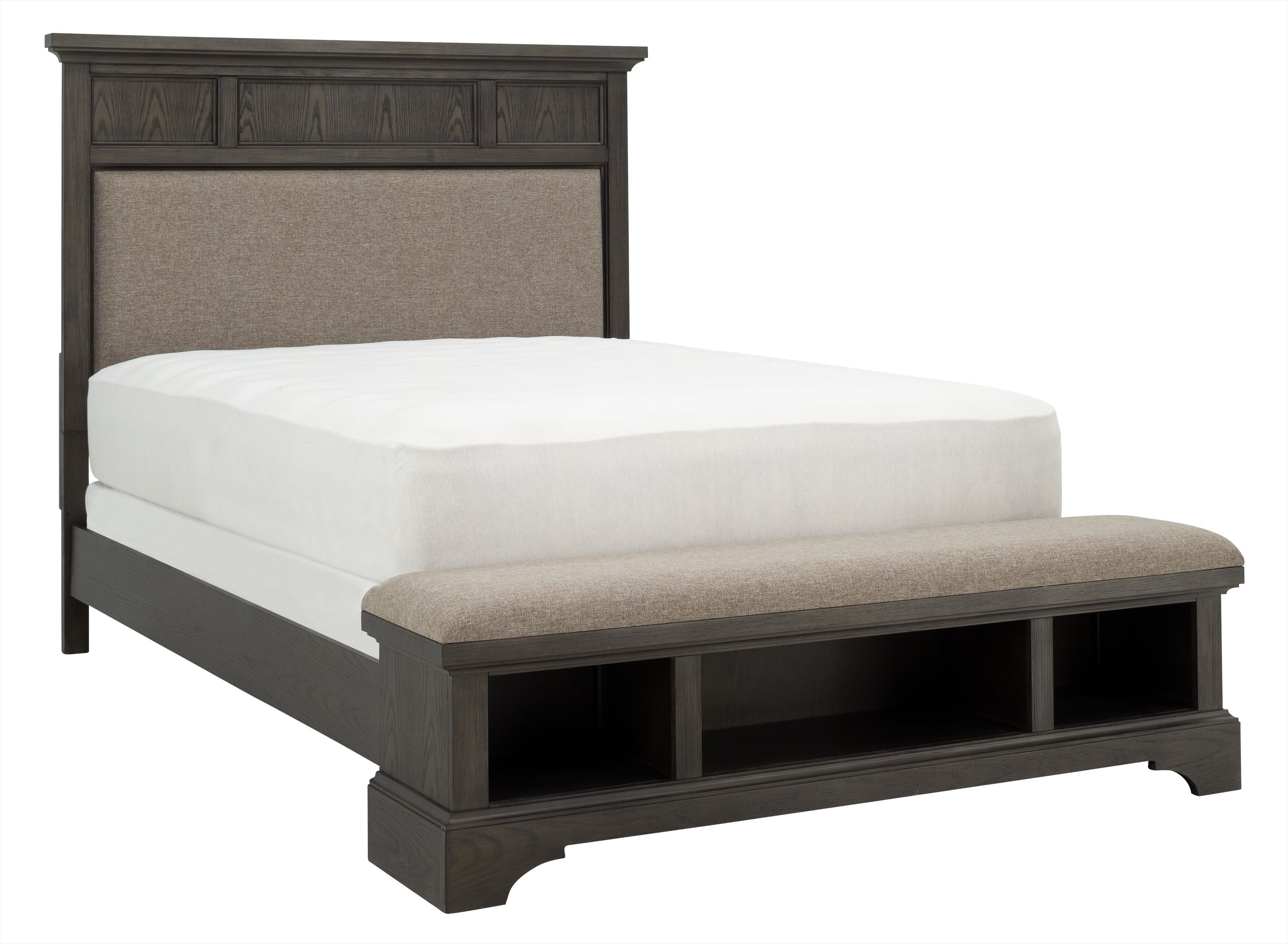 Queen bed deals raymour flanigan