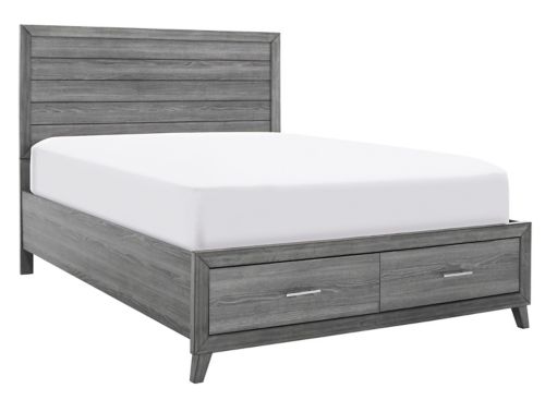 King size bed on sale raymour and flanigan