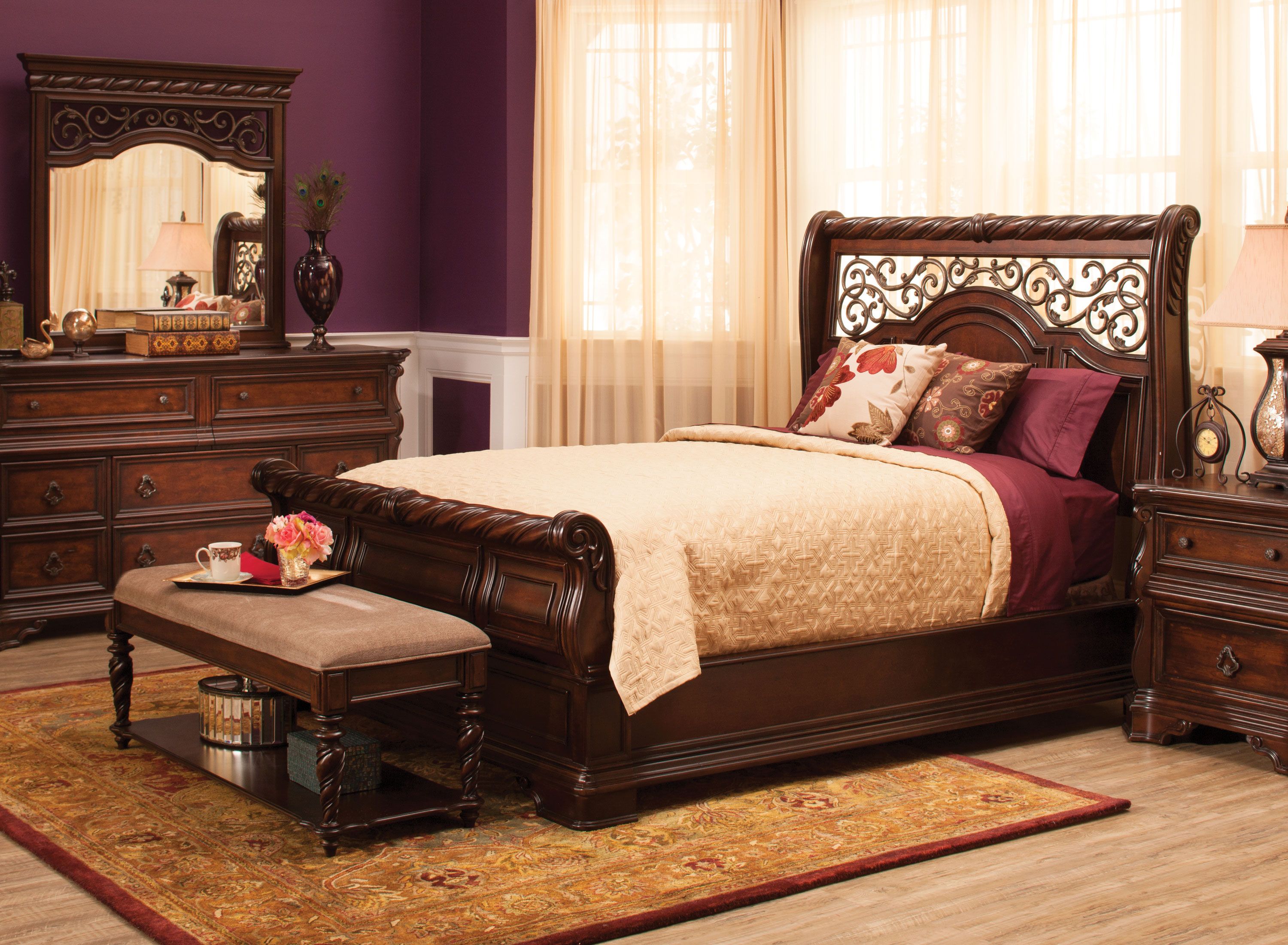 bernhardt bedroom furniture at raymour and flanigan