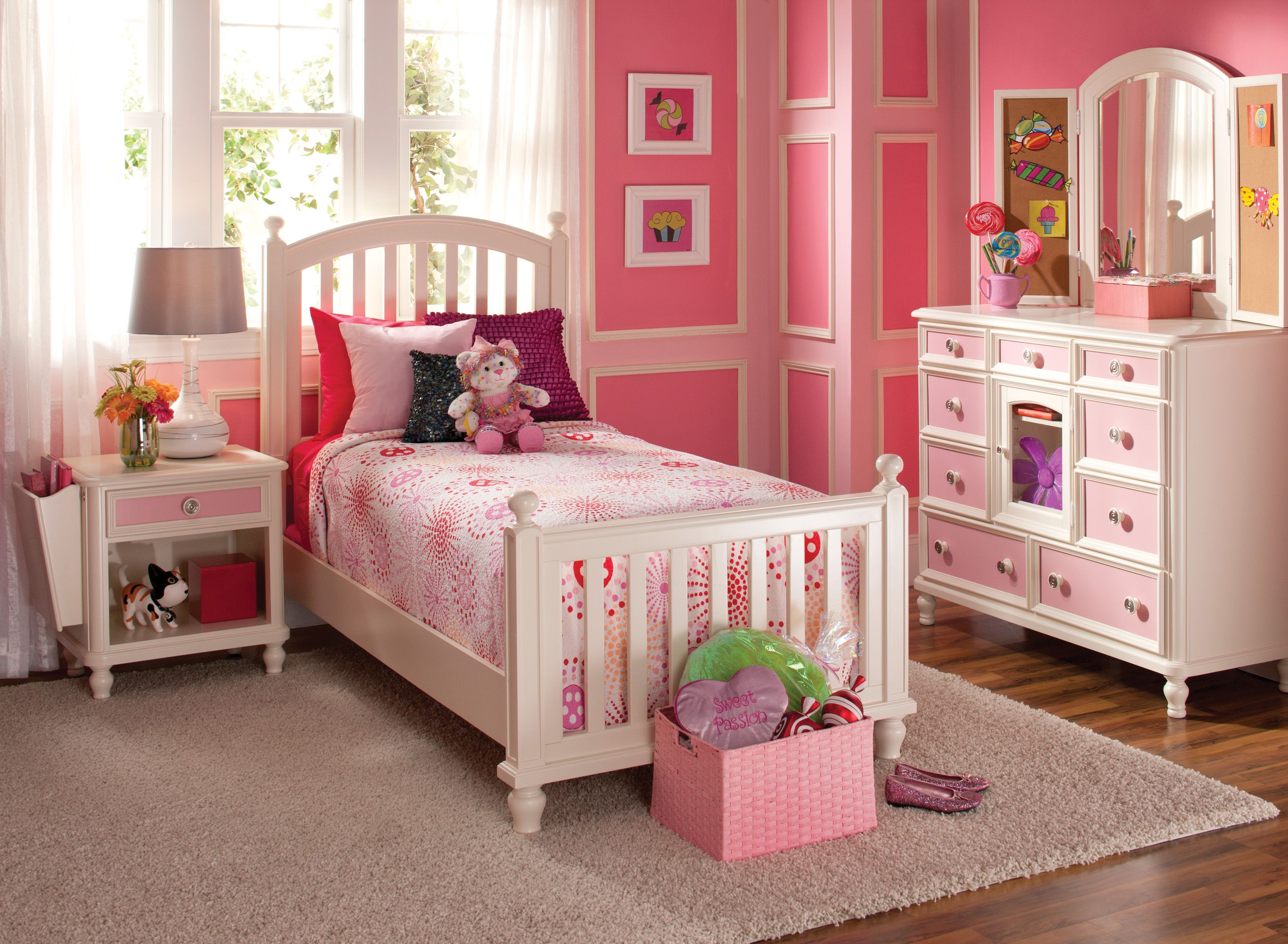 Colorful Kids Rooms Raymour and Flanigan Furniture 