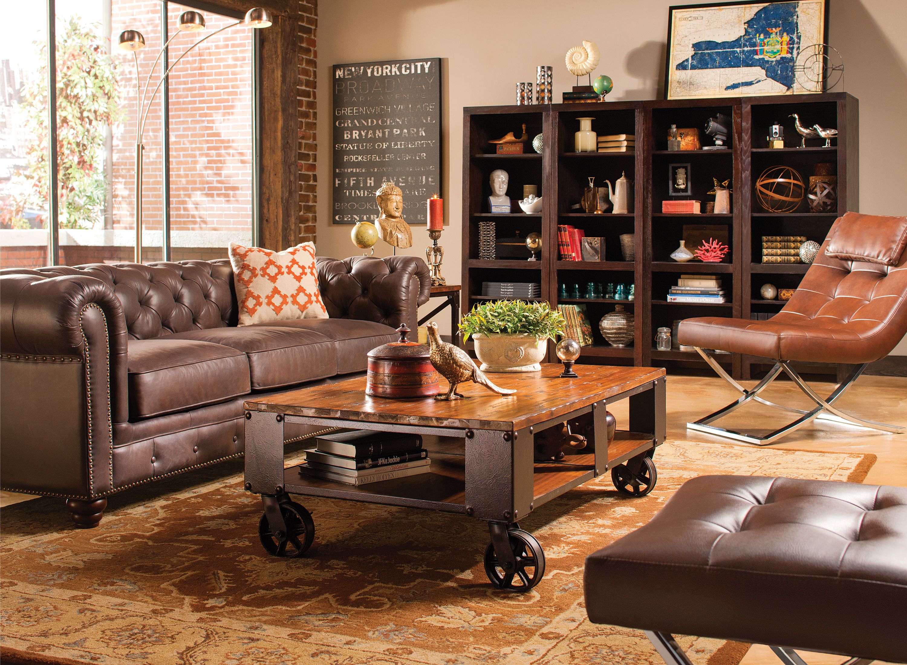 Global Decor on the Map  Raymour and Flanigan Furniture Design Center