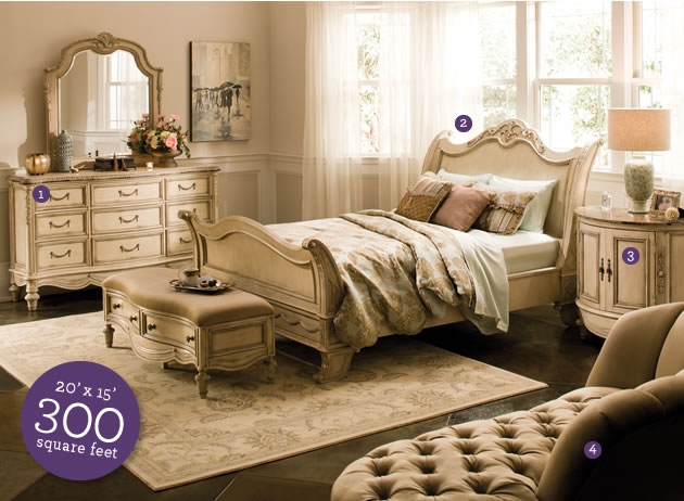 bedroom furniture that fits | big bedrooms | raymour and flanigan
