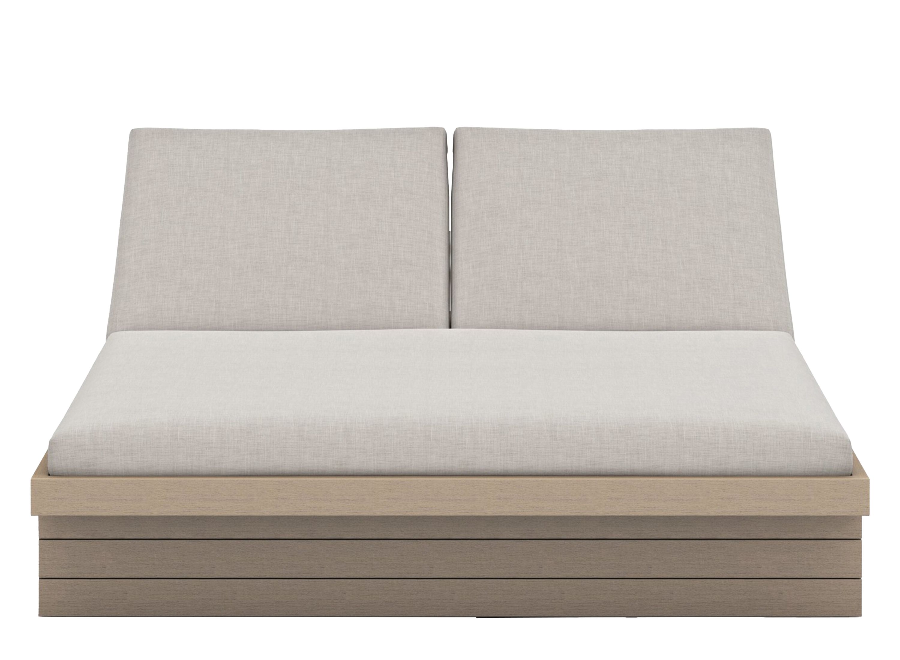 Leroy Outdoor Double Chaise Lounge Raymour & Flanigan