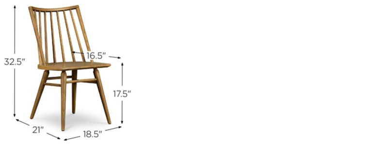 Lewis Windsor Dining Chair Dimensions