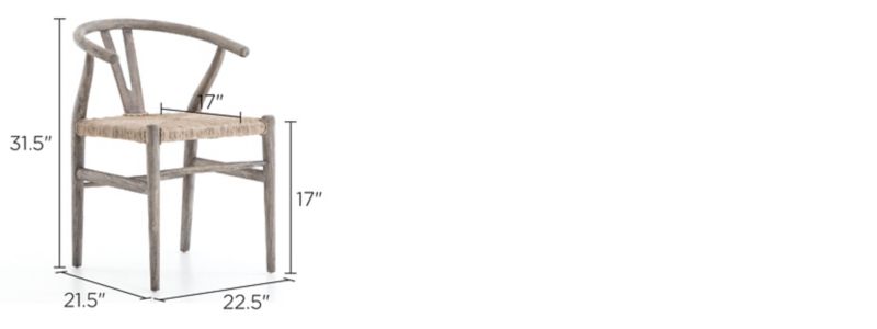 Muestra Dining Chair Dimensions