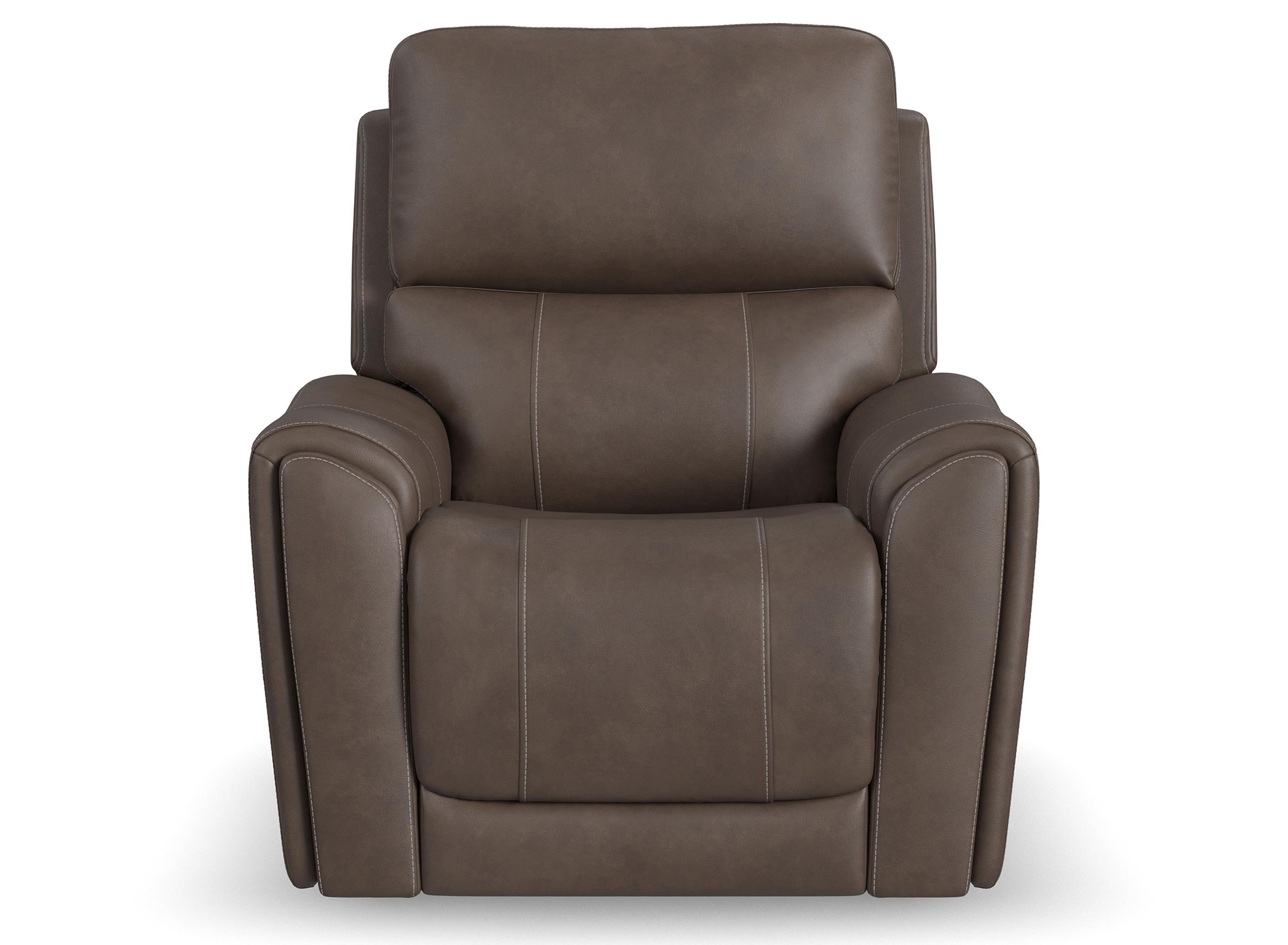 Calvin Power Recliner w/ Power Headrest & Lumbar | Raymour & Flanigan